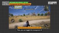 Transparent UI (Image via BGMI, Krafton)